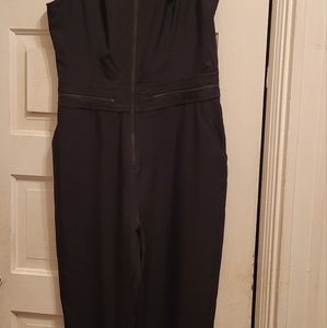 Black sleeveless jumpsuit, size Medium. SOLD! SOLD! SOLD!